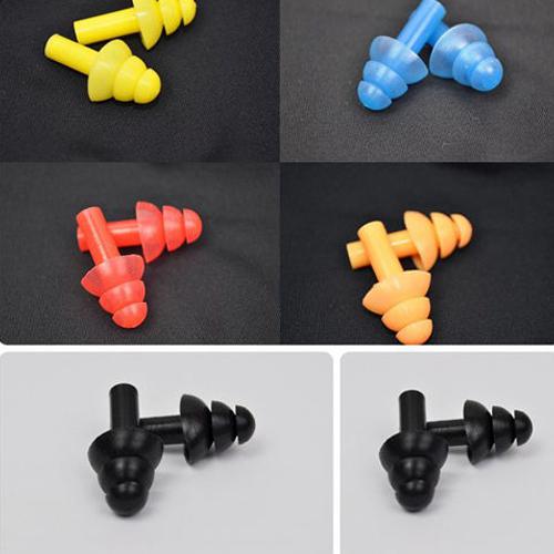 5 Pairs Soft Silicone Swimming Mushroom Ear Plug Waterproof Siwm Earplug