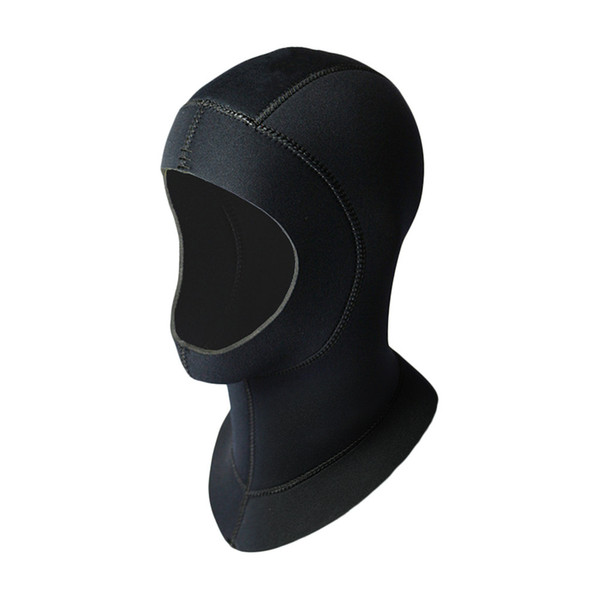 5mm Neoprene Scuba Diving Cap Snorkeling Equipment Hood Winter Waterproof Swim Hat Ear Warm Wetsuit Cap Protect Hair Wetsuit