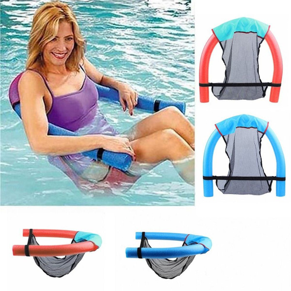 6.5*150cm Portable Swimming Pool Super Buoyant Plastic Foam Floating Chair Floating Water Supplies for Children Adult New