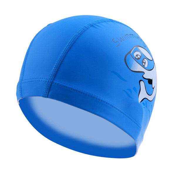 New Cartoon Child Swimming Cap Animal Printing Children's Cover Hat Sportswear Waterproof Swimming Accessories