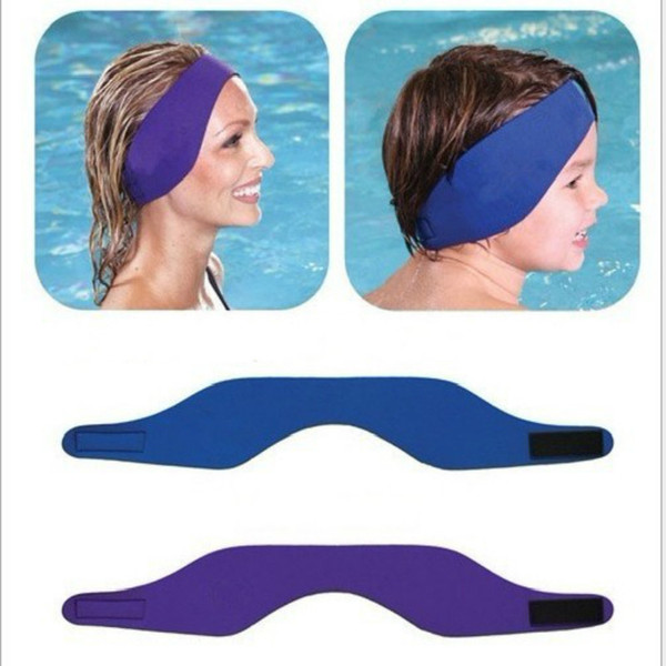 Adjustable Men Women Bathing Swimming Ear Band Headband Protector Sport Adult Kids Water Swim Head Band Neoprene Wetsuit