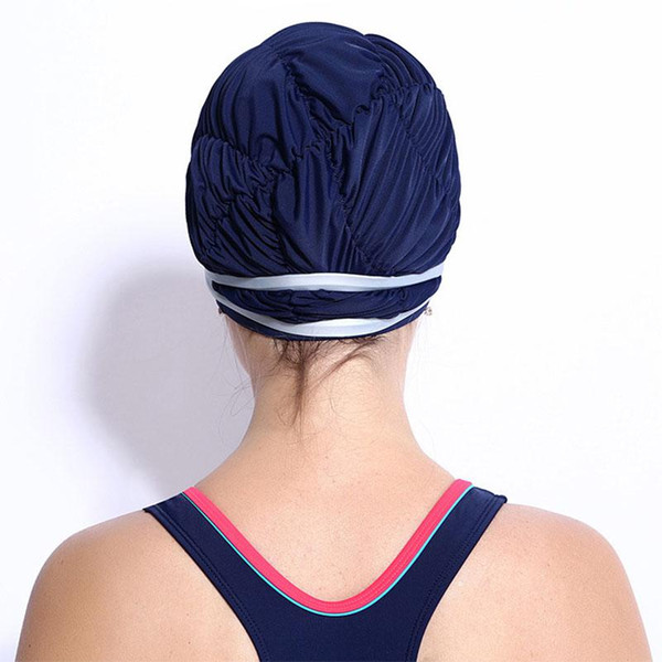 Women Sports Swimming Caps Stretch Elastic Swim Pool Hat Swimming Cap High Quality Nylon Bathing Hats Caps For Men Women Adults