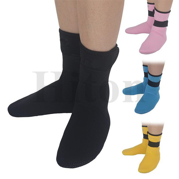 3mm Water Sports Dive Scuba Swim Beach Snorkeling Swimming Diving Surfing Slip-resistant Snorkel Socks Neoprene Boots for Adult