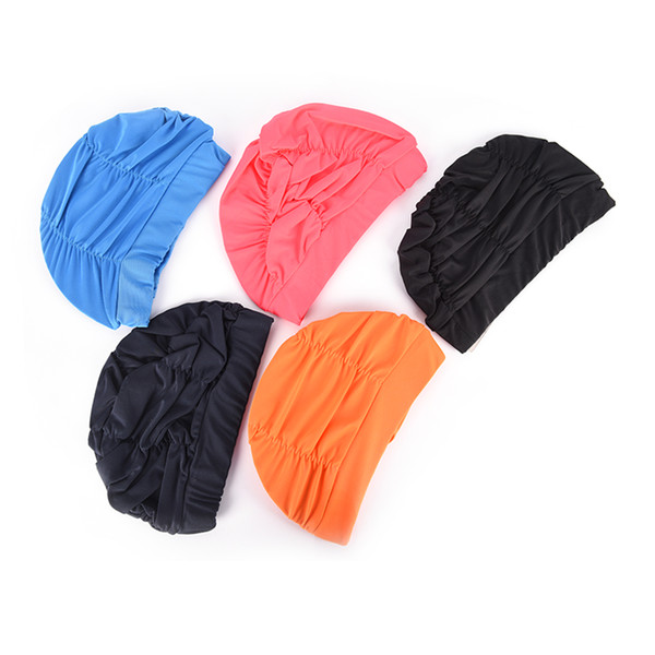 Quick Dry Summer Women CapSilicone Bathing Hats Sports Swimming Breathable Stretch Elastic Flexible Swim Hats