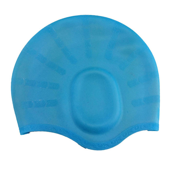 2017 Hydrodynamic design UNISEX MOULDED LATEX 100% SILICONE SWIMMING CAP HAT ADULT CHILDREN SILICONE SWIM SWIMMING HATS