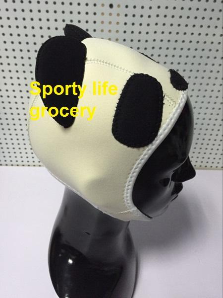 3mm Warm SBR Diving Cartoon Hat lovely panda Diving Hood Divers Cap females' lovely diving cap
