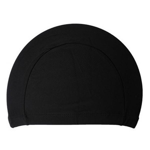 Unisex Free Size Milk Silk Breathable Ultra Thin Beach Cap Elastic Long Hair Waterproof Swimming Hat