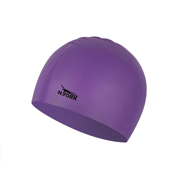 New N.york Swimming Cap Waterproof Silicone Swim Pool Hat For Adult Men Women Kids #ne804