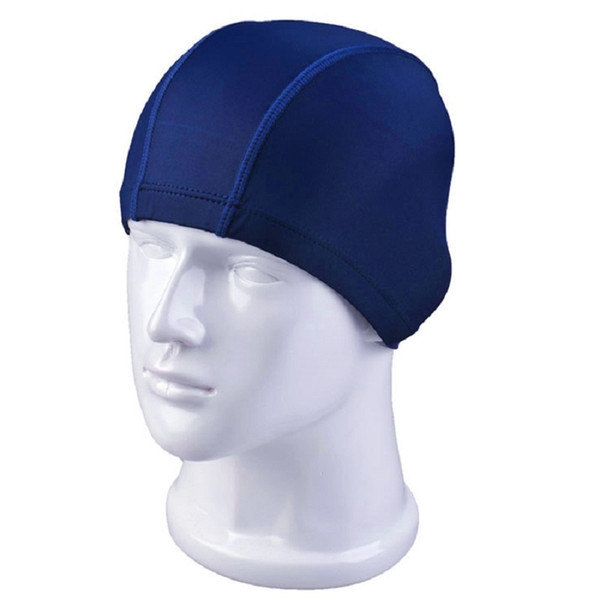 Unisex Adult Elastic Swimming Cap Protect Ears Long Hair Sports Swim Pool Hat Cover Flexible Swim Caps For Women