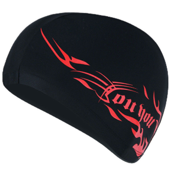 1pc Adult Swimming Hat Cap Swim Mens Womens Unisex Nylon Spandex Fabric