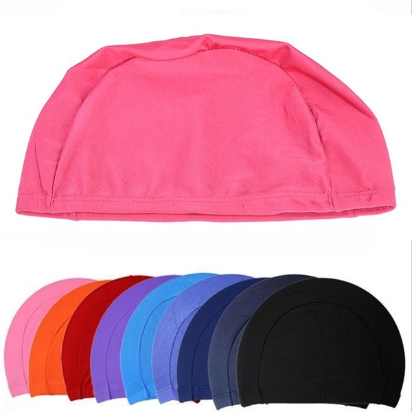 1pcs New Swimming Cap Hat For Men Women Adults Protect Ears Long Hair Sports Swim Pool Free Size 5 Colors