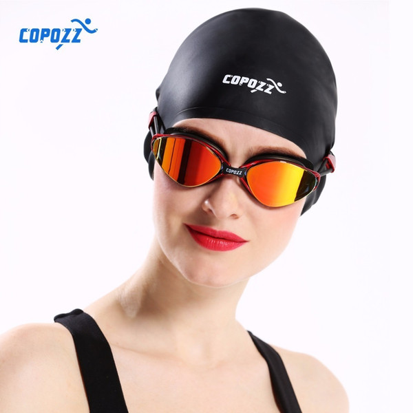 Flexible Silicone Waterproof Swimming Cap Swimwear/hat Cover Ear Swim For Men Women Unisex Adult Long Short Hair