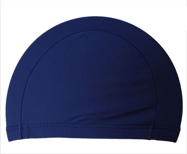 Fabric Protect Ears Long Hair Sports Siwm Pool Swimming Cap Hat Adults Men Women Sporty Ultrathin Adult Bathing Caps