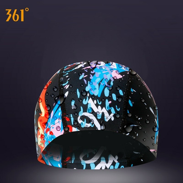 Water Sports Swimming Cap For Pool Waterproof Swim Caps Long Hair Women Swimming Hat For Men Quality Fashion Print Brand