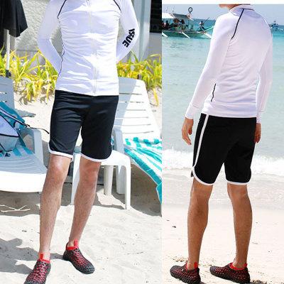 Dedicated to diving shorts female snorkeling boxer shorts slimming swimming hot spring speed shorts split jellyfish clothing