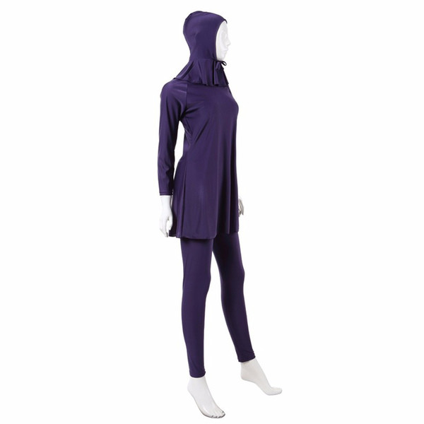 Vogue Modesty Swimsuit Muslim Swimwear Islamic Swimsuit Beachwear Full Cover Costume