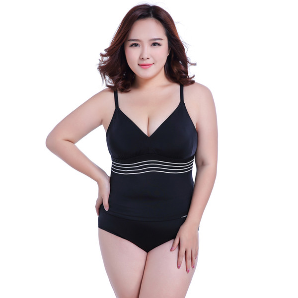 Fashion Beach Equipment Large Size Women Swimwear Suit Two Piece Bathing Suit