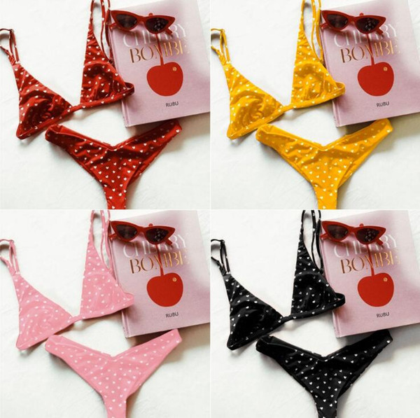 Sexy High Waist Bikini Set Swimwear Women Swimsuit Push Up 2018 Womens Bikinis Halter Top Brazilian Bathing Suit Beachwear Female Biquini