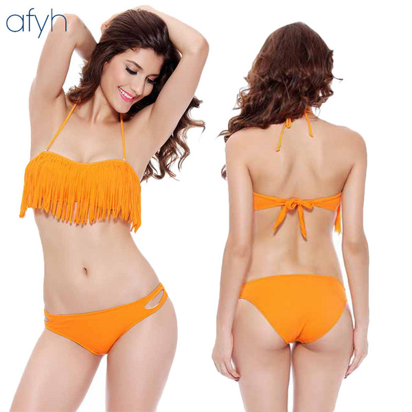 New Pattern Fashion Womens Swimsuits Bathing Suit Lady Fringed Swimwear Beachwear Sexy Two Piece Suits Bikini 9 9yh W
