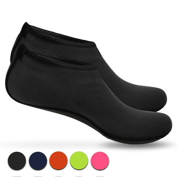 Quick-Dry Beach Socks Barefoot Water Shoes Aqua Socks Sand Socks For Beach Surf Pool Swim Yoga Aerobics (Men & Women and Kids, XS -XXL)