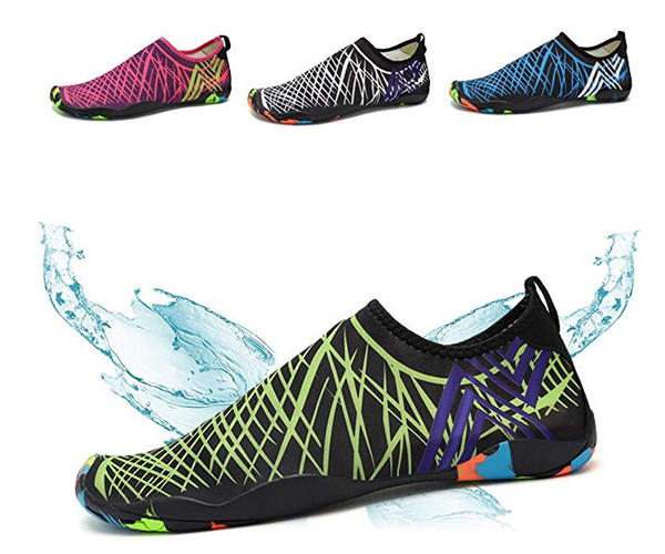 Men and Women's Fashion Water Shoes Quick Dry Lightweight Barefoot Aqua Sneakers for Men Women Surfing Swim Walking Yoga