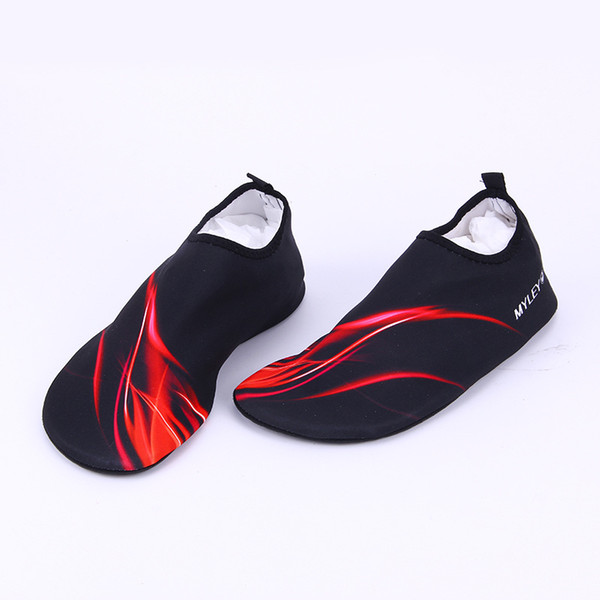 MYLEON Summer Outdoor Swimming Water Shoes Men And Women Beach Shoes Adult Unisex Flat Soft Walking Lover Yoga Shoes