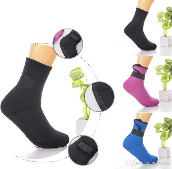 Free DHL Diving Socks Scuba Surfing Swimming Shoes Water Sports Dive Boots Anti Skid Beach Socks Fishing Snorkeling Boots G452S