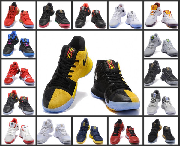 2019 New pattern Andrew Irving 3 HYBRID Peak 3 Basketball Shoes for High quality Men's Kyrie BHM Navy Sports Sneakers