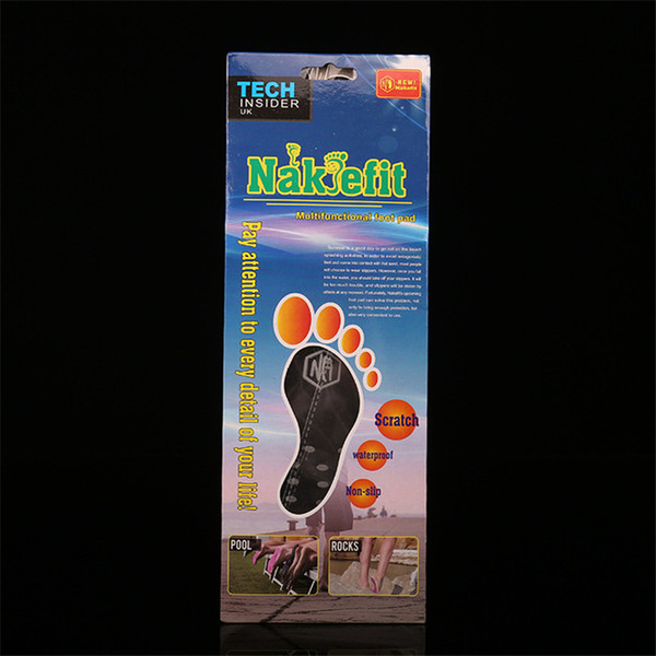 Summer Nakefit Soles Invisible Beach Shoes Nakefit for Kid Foot Pads Nikefit Prezzo Women Men Feet Sticker Pads 1lot=1pair=2pcs