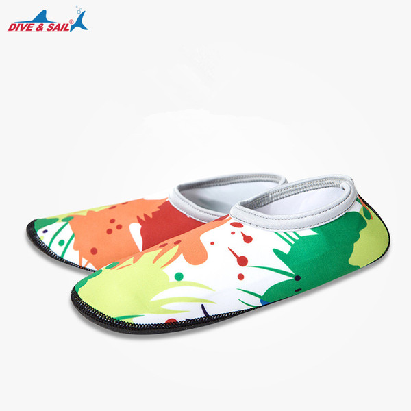 Brand Water Shoes Dry Striped Beach Socks Swimming Fins Snorkeling Diving Shoes Scuba Boot Shoes Anti-slip Water Sports Rainforest Socks