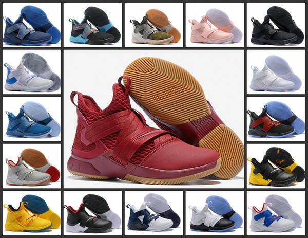 Soldiers 12 Men Basketball Shoes trainer Training Shoe LBJ11 Athletic Outdoor Sneakers Top quality Basketball shoes