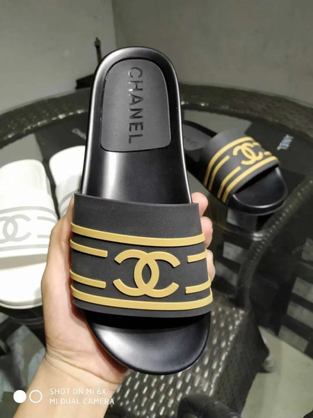 Newest Women Men Slides Summer Luxury Letter Designer Beach brand Indoor Flat Shoes Brand Mens Sandals Slippers House Flip Flops 13