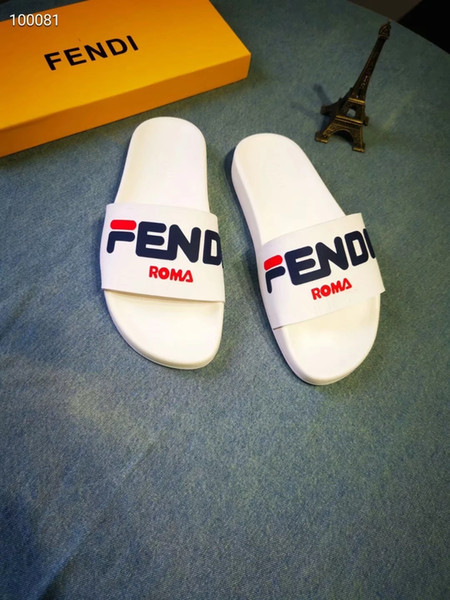 Newest Women Men Slides Summer Luxury Letter Designer Beach brand Indoor Flat Shoes Brand Mens Sandals Slippers House Flip Flops 16