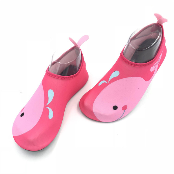 New Summer Child Aqua Sneakers Sports Shoes Lightweight Girl Boy Swimming Beach Water Shoes Slip On Outdoor Athleti Shoes