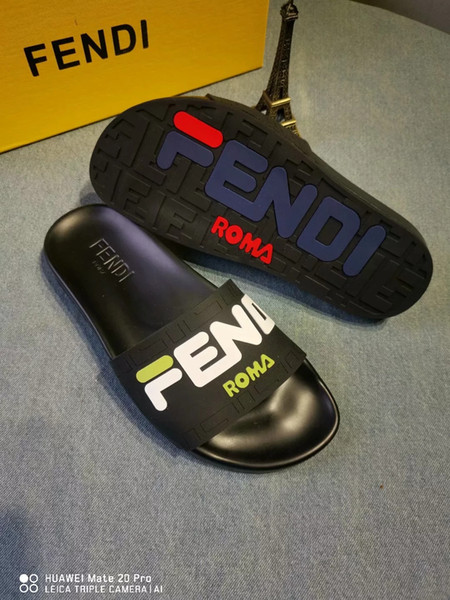 Newest Women Men Slides Summer Luxury Letter Designer Beach brand Indoor Flat Shoes Brand Mens Sandals Slippers House Flip Flops 15