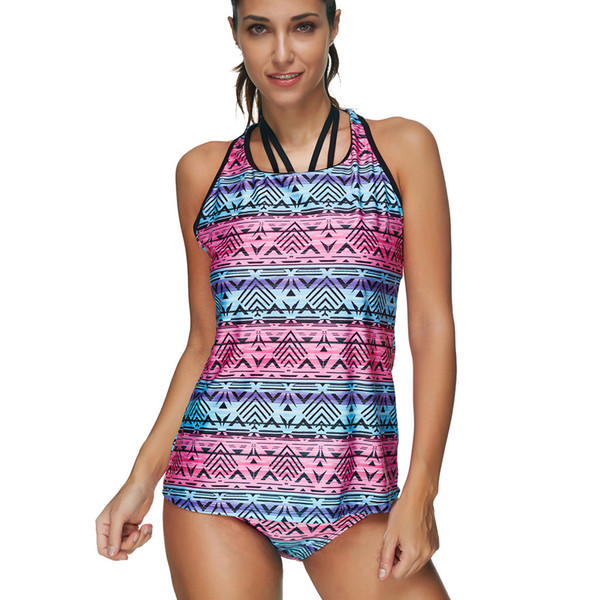 KLV monokini swimsuit women Swimsuit Women 2019 Summer Sexy Sport Bikini Monokini Swimwear Bathing Beachwear Backless #4