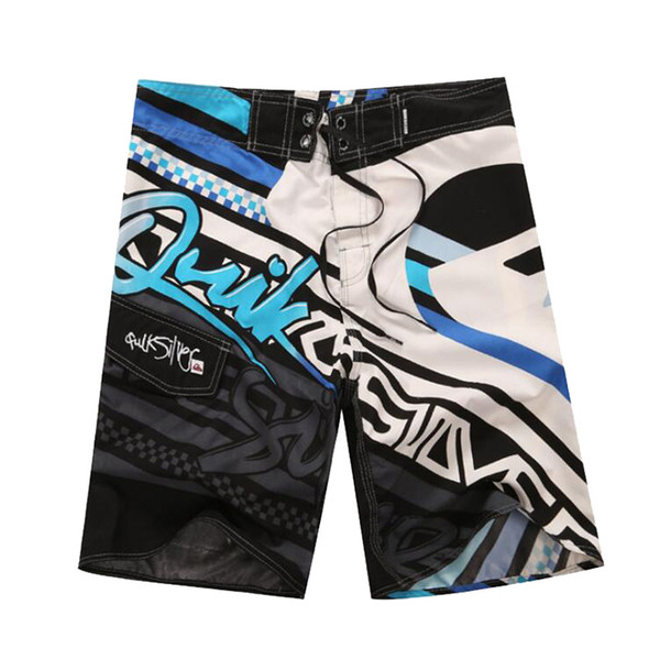 2019 Hot Quick Dry Beach Swimming Surfing Boardshorts Sports Shorts masculino praia pants Swim Trunks Drawstring Elastic Waist