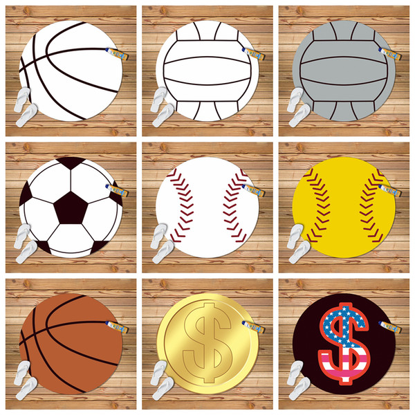 150*150cm 9 Colors Silk Baseball Round Beach Towel Football Blanket Beach Picnic Sport Yoga Mat Print Dollar Beach Cover-Ups AAA414