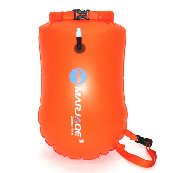 Outdoor Portable Waterproof Bag Storage Dry Bag Swimming life buoy MARJAQE Inflatable Flotation PVC 20L For Swimming Diving