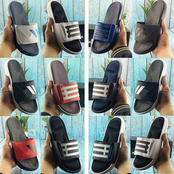 Cheap Beach shoes Brand New Designer Flip Flops Slippers Casual Shoes Men Designer Slippers Women Slippers Hip Hop Street Sandals Size 36-44