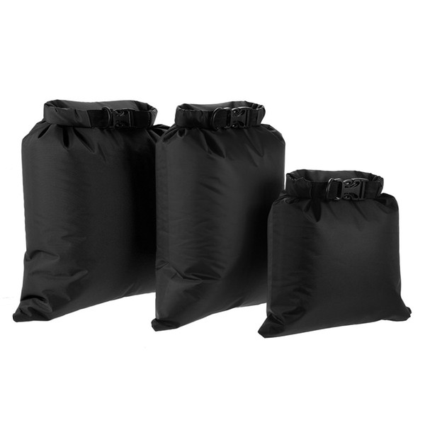 Pack of 3 Ultralight Outdoor Dry Bag Sacks 3L+5L+8L Waterproof Bag Foldable Swimming Bags Camping Hiking Travel Rafting Floating