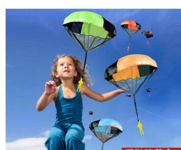 free shipping 2018 New Sale Red Blue Yellow Kite Surf Kitesurf New Baby children Parachute Throw And Drop Toys , Outdoor Fun & Sports EH-414