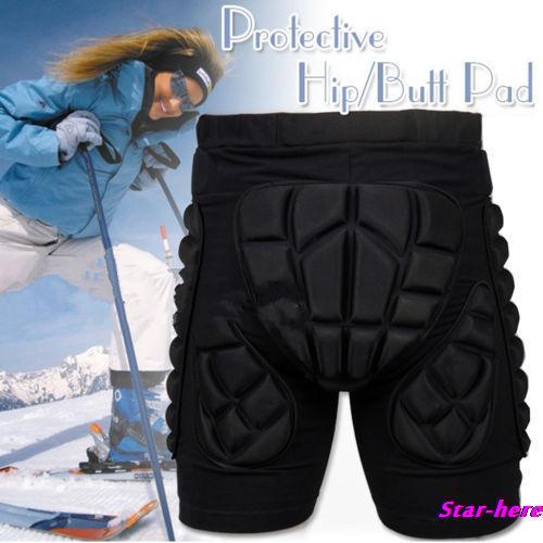 SizeXS-3XL Protective Gear Hip Padded Shorts Skiing Skating Snowboard Protection