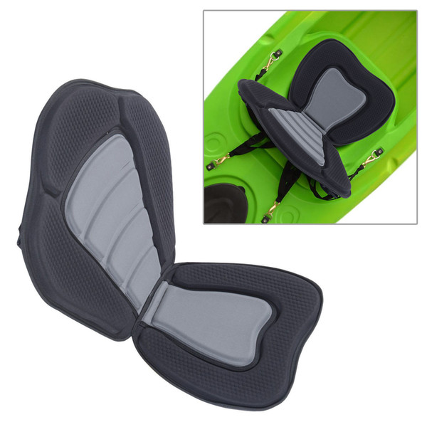 Adjustable Comfort Seat Padded to Fit Sit on Top Kayak & Canoe High Back Rest Sit Pad