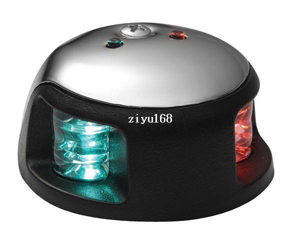 FREE SHIPPING - 39.4ft (12m) Vessle / Boat / Yacht 1- NM Nautical Mile LED Bi-color Navigation Lights / Red&Green LED Sidelights