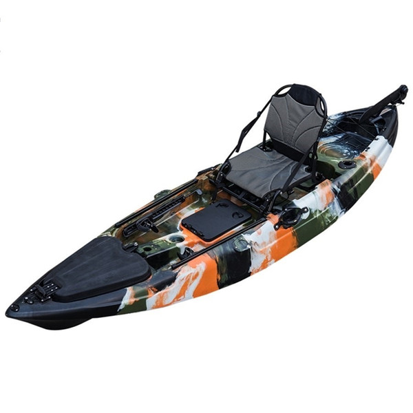 sit on top plastic kayak fishing boat kayak 2.92m for fishing especially LLDPE which UV resistance 8 degree