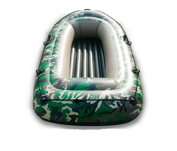 Large size 4 person inflatable boat 0.45mm PVC Thick fishing boat Drifting craft rubber Kayak