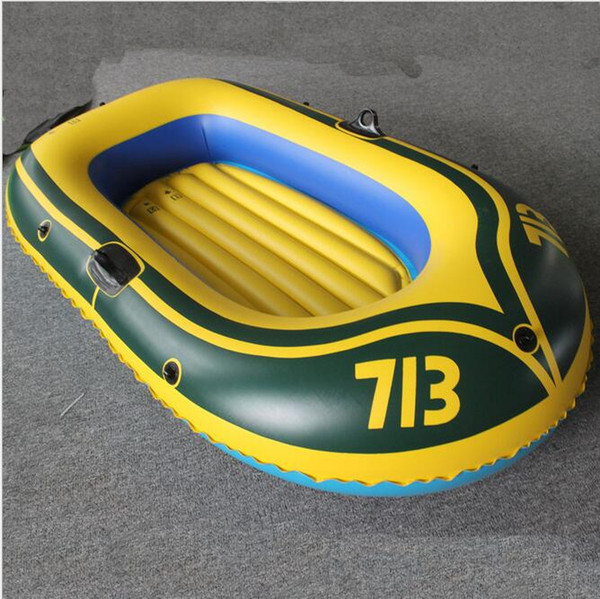 kids floating toy swim mattress air Boat 192x114cm sizes with 2 paddles and 1 pump pvc fishing boats air raft