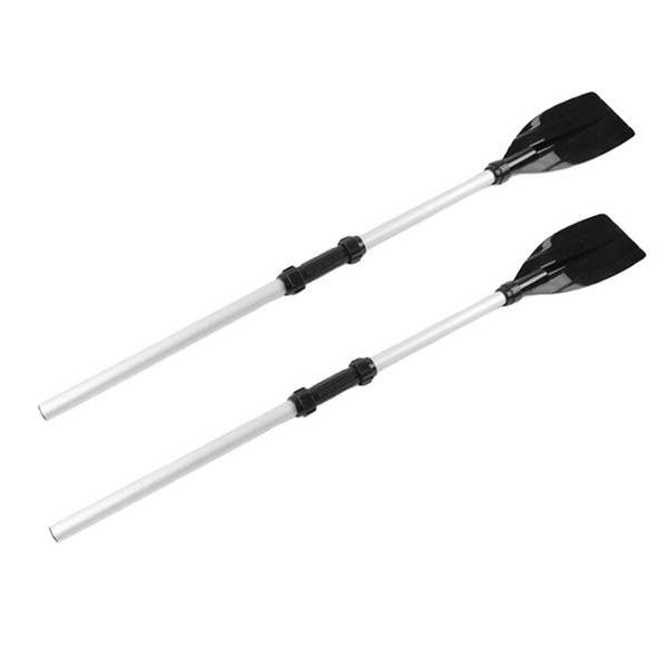 water sport aluminium paddle oar aluminium shaft oar one pair 122cm for paddling pad inflatable boat fishing boat kayak A01001