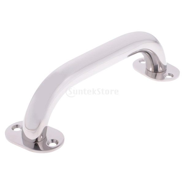 316 Stainless Steel 9'' Boat Polished Boat Marine Grab Handle Handrail Accessories Marine Yacht